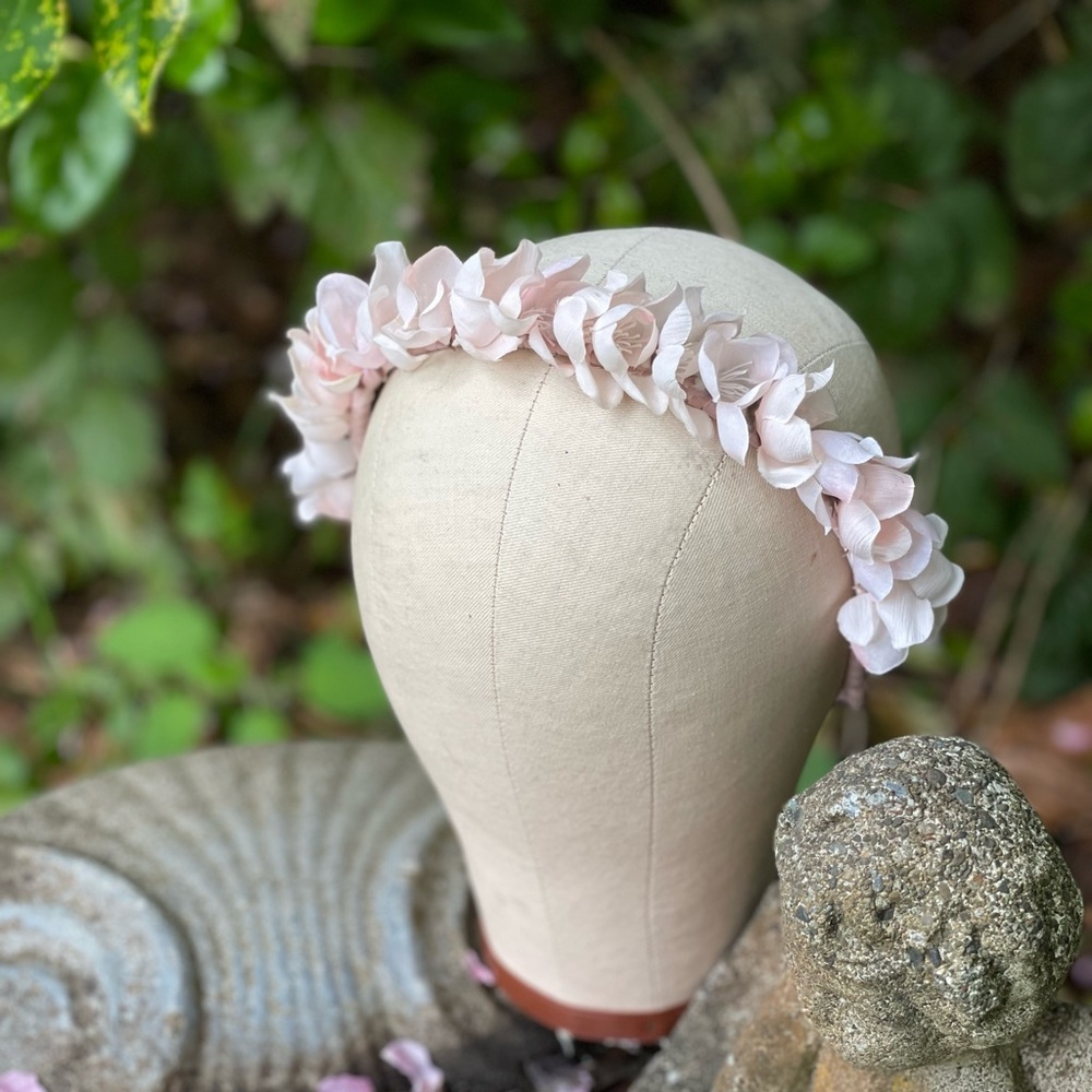 Blush Cherry Blossom Headband